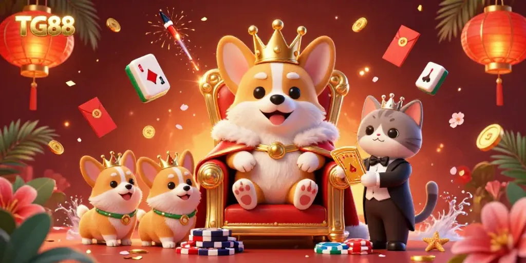 Experience the thrill of gambling at TG88 with engaging casino games and vibrant visuals.